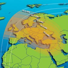 Intelsat 902 Ku-band Spot Beam 2